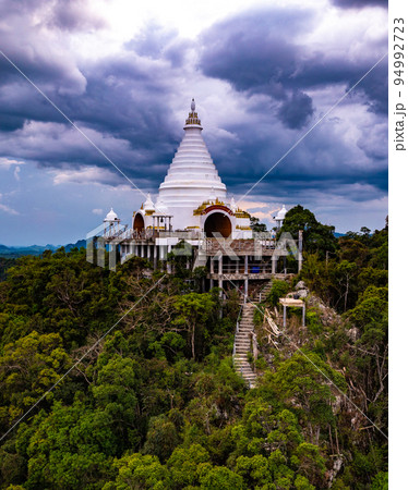 Thamma Park or Dharma park Ban Khao Na Nai, temple complex in Surat Thani, Thailand 94992723