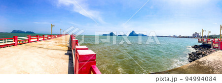 Saranwithi bridge or Saran Withi Bridge, in Prachuap Khiri Khan, Thailand Saranwithi bridge or Saran Withi Bridge, in Prachuap Khiri Khan, Thailand 94994084