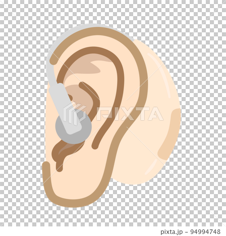 補聴器　耳 94994748