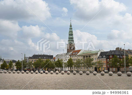 Christiansborg Slotsplads in Copenhagen, Denmark Christiansborg Slotsplads in Copenhagen, Denmark 94996361