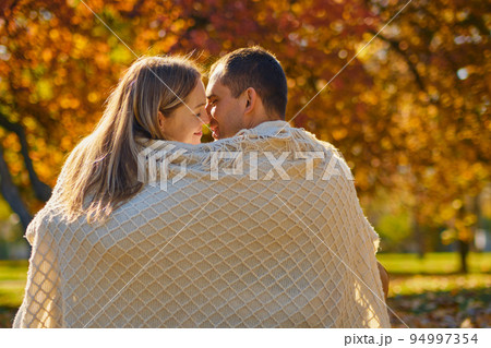 Beautiful couple man woman in love 94997354