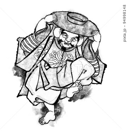 浮世絵 七福神 その26 インクバージョン 浮世絵 七福神 その26 インクバージョン 94998148