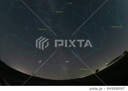 夏の星座 北海道 恒星と惑星と星座 夏の星座 北海道 恒星と惑星と星座 94999097