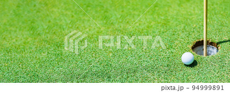 ゴルフ　ホールインワン　チップイン　【 ラッキー の イメージ 】　 94999891