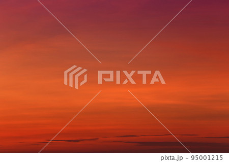 Twilight sky with clouds in the sun rises. 95001215