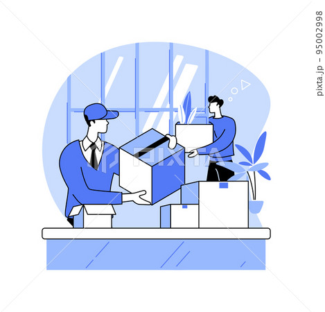 Packing belongings isolated cartoon vector illustrations. Packing belongings isolated cartoon vector illustrations. 95002998
