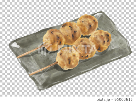 水彩の焼鳥_つくね01_2 95003615