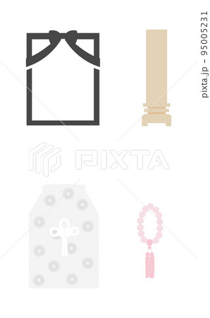 遺影 位牌 骨壷 数珠 線なし 遺影 位牌 骨壷 数珠 線なし 95005231