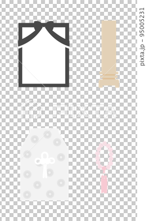 遺影 位牌 骨壷 数珠 線なし 遺影 位牌 骨壷 数珠 線なし 95005231