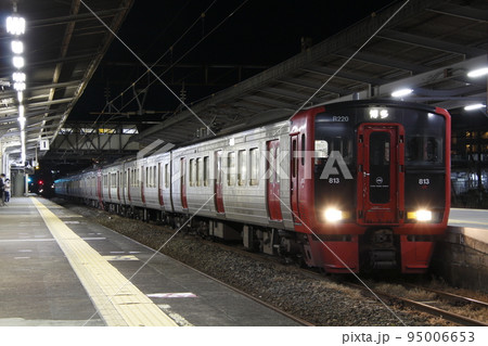［JB］鹿児島本線813系（大牟田駅） 95006653