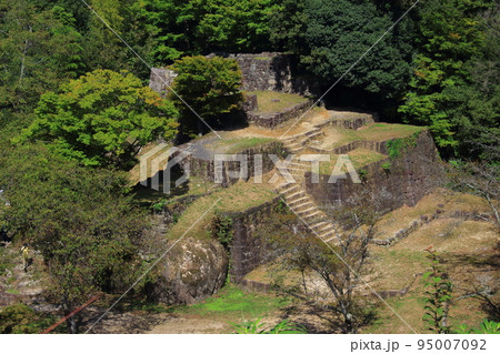 苗木城の大矢倉 苗木城の大矢倉 95007092