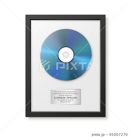 Realistic Vector 3d Blue CD, Label with Black CD Cover Frame Isolated. Single Album Compact Disc Award, Limited Edition. CD Design Template Realistic Vector 3d Blue CD, Label with Black CD Cover Frame Isolated. Single Album Compact Disc Award, Limited Edition. CD Design Template 95007270