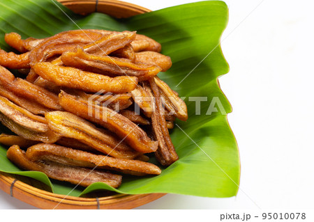 Sun dried banana. Fruit snack Sun dried banana. Fruit snack 95010078