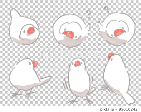 White Stone Bird 95010242