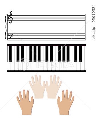 ピアノ運指表 ピアノ運指表 95010524