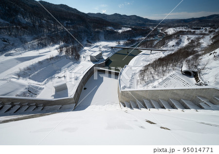 冬のシューパロダムから見た風景 95014771