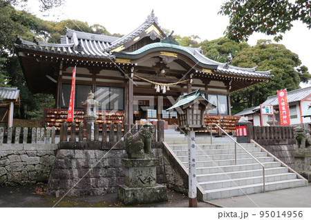 大分県別府市の人気スポット八幡竈門神社 95014956