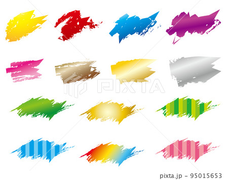 ペンキインク年賀状、壁紙、背景　和風、和柄 95015653