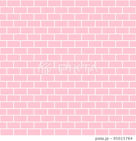 Pink brick wall background. Seamless repeating pattern. Vector illustration. Pink brick wall background. Seamless repeating pattern. Vector illustration. 95015764
