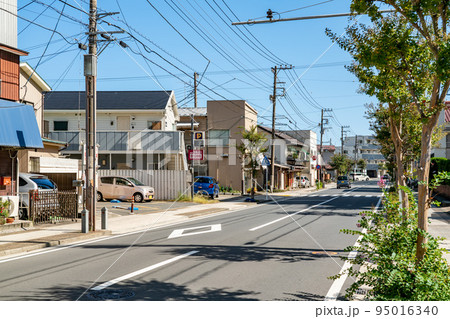 【神奈川県】金沢文庫の街並み 95016340