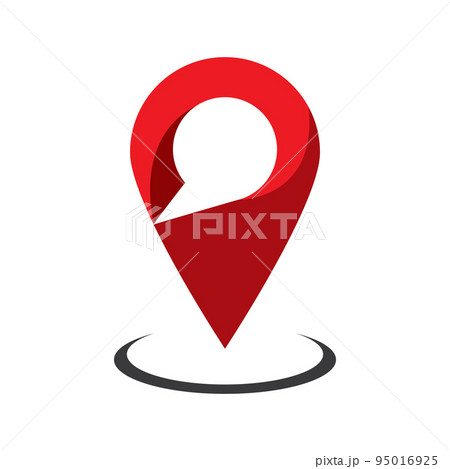 Location Point Icon Vector Illustration 95016925