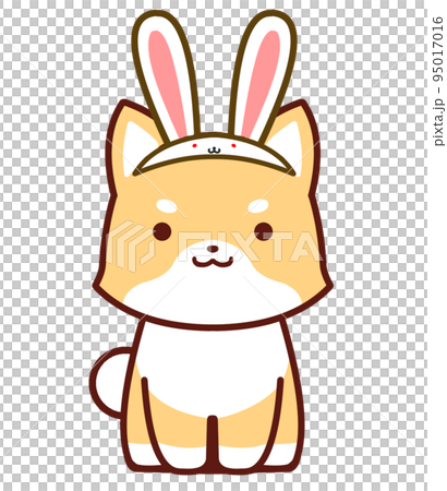 柴犬變成了兔子 柴犬變成了兔子 95017016