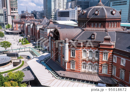 《東京都》東京駅・丸の内ビジネス街 《東京都》東京駅・丸の内ビジネス街 95018672