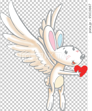 colorkey rabbit-015   95019867 95019867