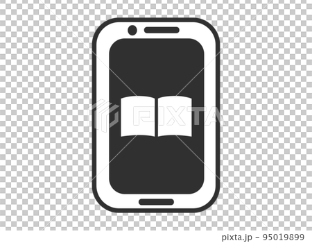 スマホ　読書 95019899