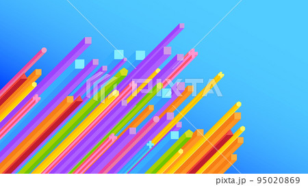 Abstract background colorful basic geometry 007 Abstract background colorful basic geometry 007 95020869