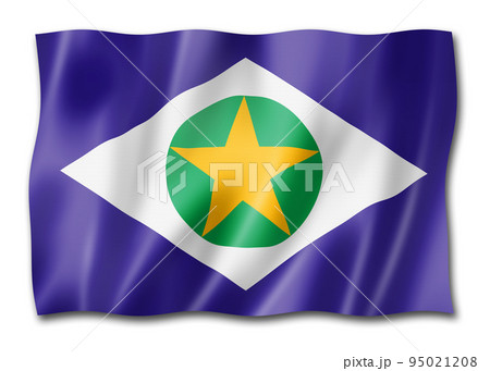Mato Grosso state flag, Brazil 95021208