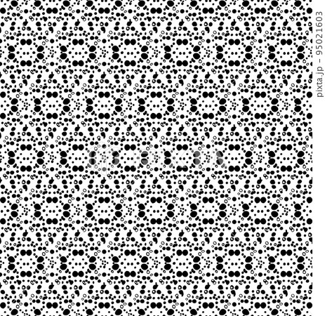 Seamless pattern made of small dots, freehand vector Seamless pattern made of small dots, freehand vector 95021603