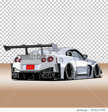 Sports car car illustration background Sports car car illustration background 95021740