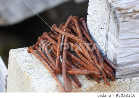 錆びた釘 95023216