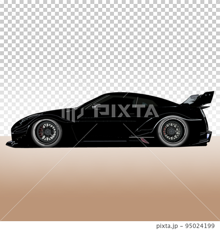 Sports car car illustration background 95024199
