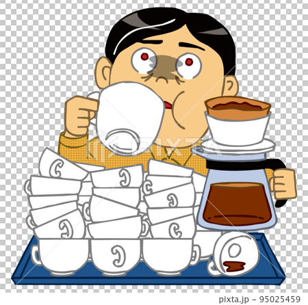 カフェイン中毒の人 カフェイン中毒の人 95025459