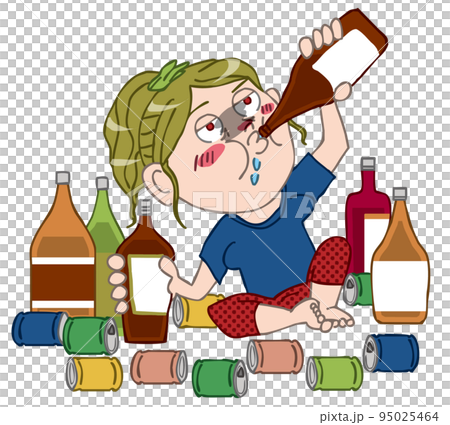 People suspected of being alcoholics or alcoholics 95025464