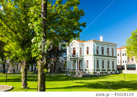 トルコ エディルネの旧市街の街並み トルコ エディルネの旧市街の街並み 95028129