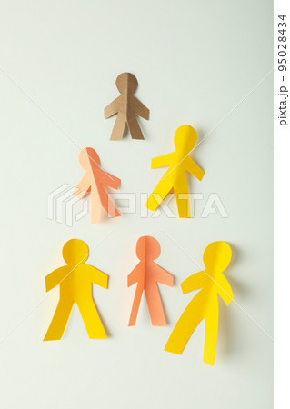 Concept or composition of World Population day 95028434