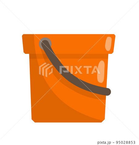 Yellow Bucket. Element of cleaning house. Yellow Bucket. Element of cleaning house. 95028853