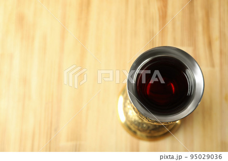 Concept or composition of Eucharist, space for text Concept or composition of Eucharist, space for text 95029036