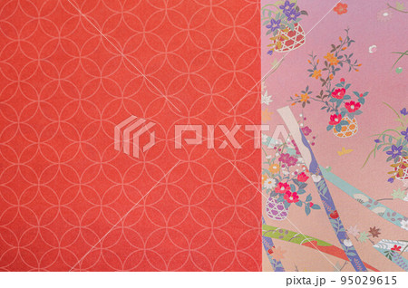 和柄の折り紙 95029615