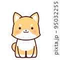 照れ顔の柴犬 95032255