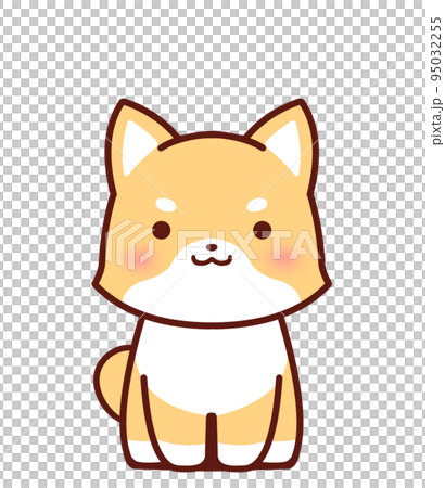 一臉害羞的柴犬 95032255