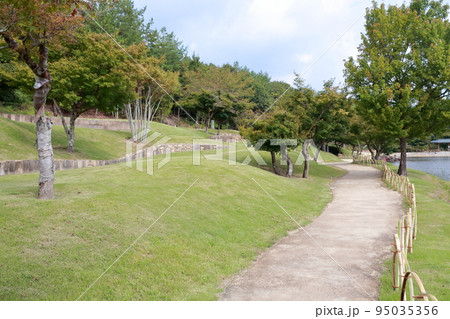 自然豊かな公園、めだか池周辺(モリコロパーク、ジブリパーク 愛知県 長久手市) 自然豊かな公園、めだか池周辺(モリコロパーク、ジブリパーク 愛知県 長久手市) 95035356