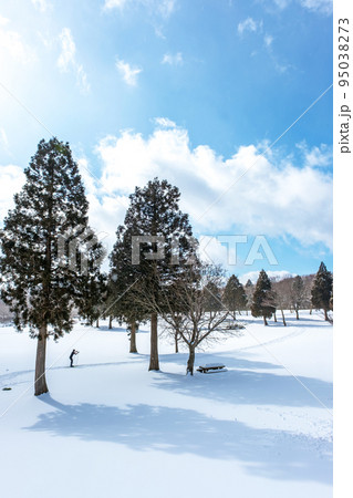 雪景色　（大山鏡ヶ成） 95038273