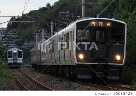 鹿児島本線817系+813系(大牟田⇔門司港) 鹿児島本線817系+813系(大牟田⇔門司港) 95038428