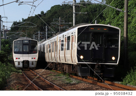 鹿児島本線817系+813系(大牟田⇔門司港) 鹿児島本線817系+813系(大牟田⇔門司港) 95038432