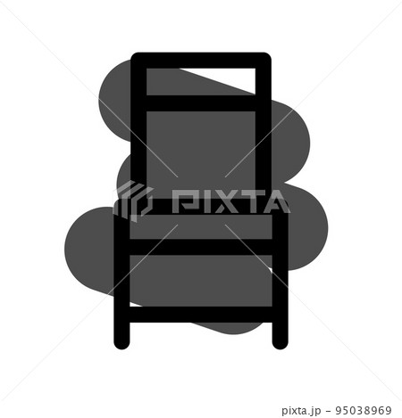 Illustration Vector Graphic of Chair icon 95038969
