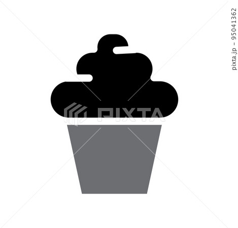Illustration Vector Graphic of Cupcake icon 95041362
